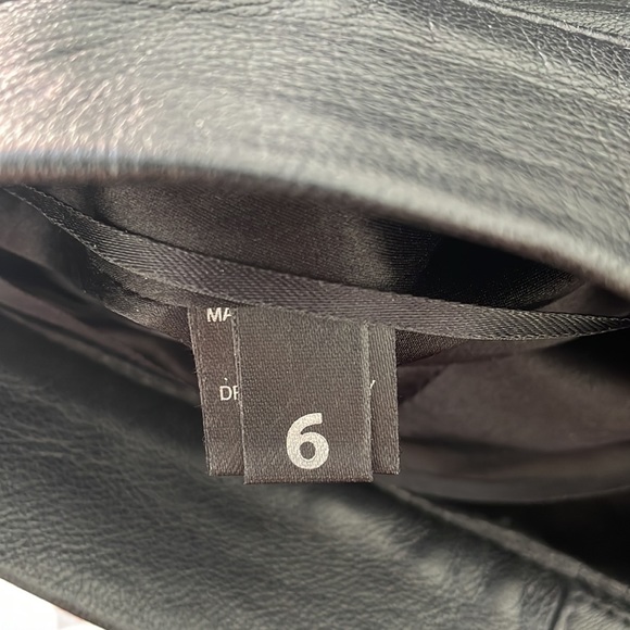 Hannah Marshall Genuine Leather Cutout pants - Picture 12 of 16